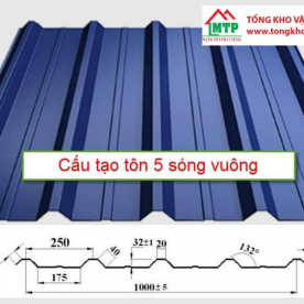 Tôn 5 sóng
