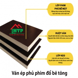 Giá ván ép phủ phim đổ bê tông mới nhất 2025