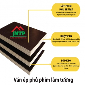 Giá ván ép phủ phim làm tường mới nhất 2025