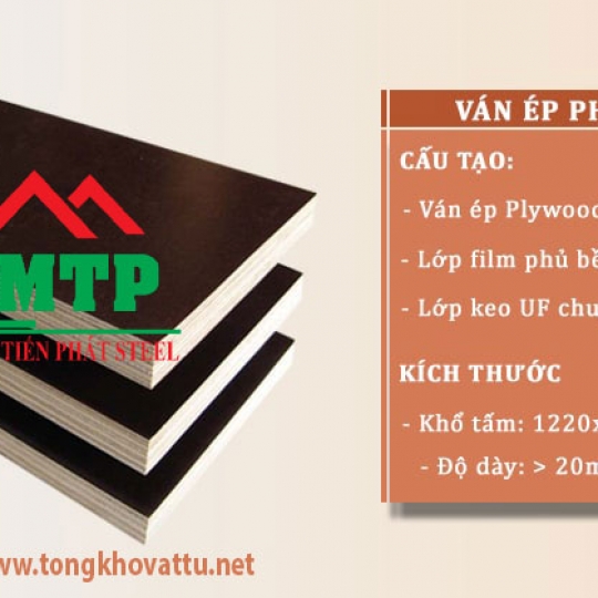 Giá ván ép phủ phim 17mm mới nhất 2025