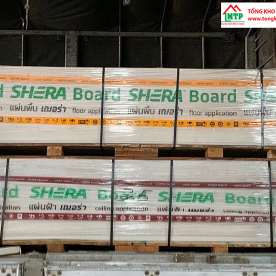 Bảng báo giá tấm cemboard Shera mới nhất 2025