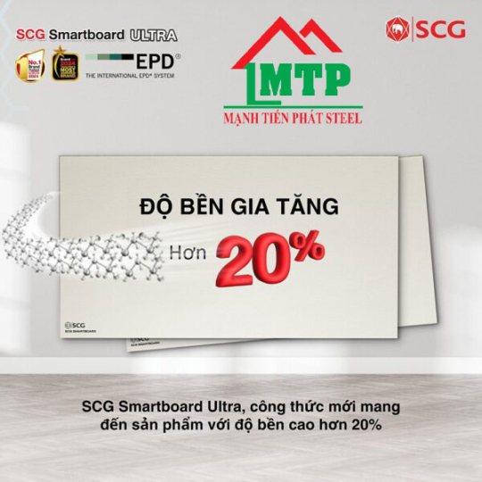 Giá tấm ceamboard Smartboard SCG mới nhất 2025