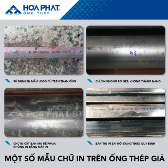 Ký Hiệu Sắt Hòa Phát & Dấu Hiệu Nhận Biết Thép Hòa Phát