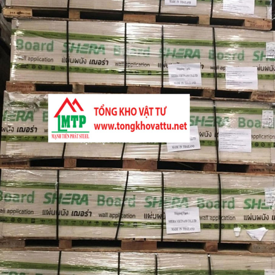 Bảng báo giá tấm cemboard Shera mới nhất 2025
