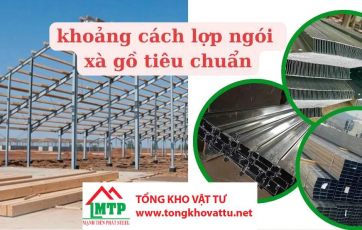 Khoảng Cách Xà Gồ Lợp Ngói Tiêu Chuẩn: Hướng Dẫn Chi Tiết