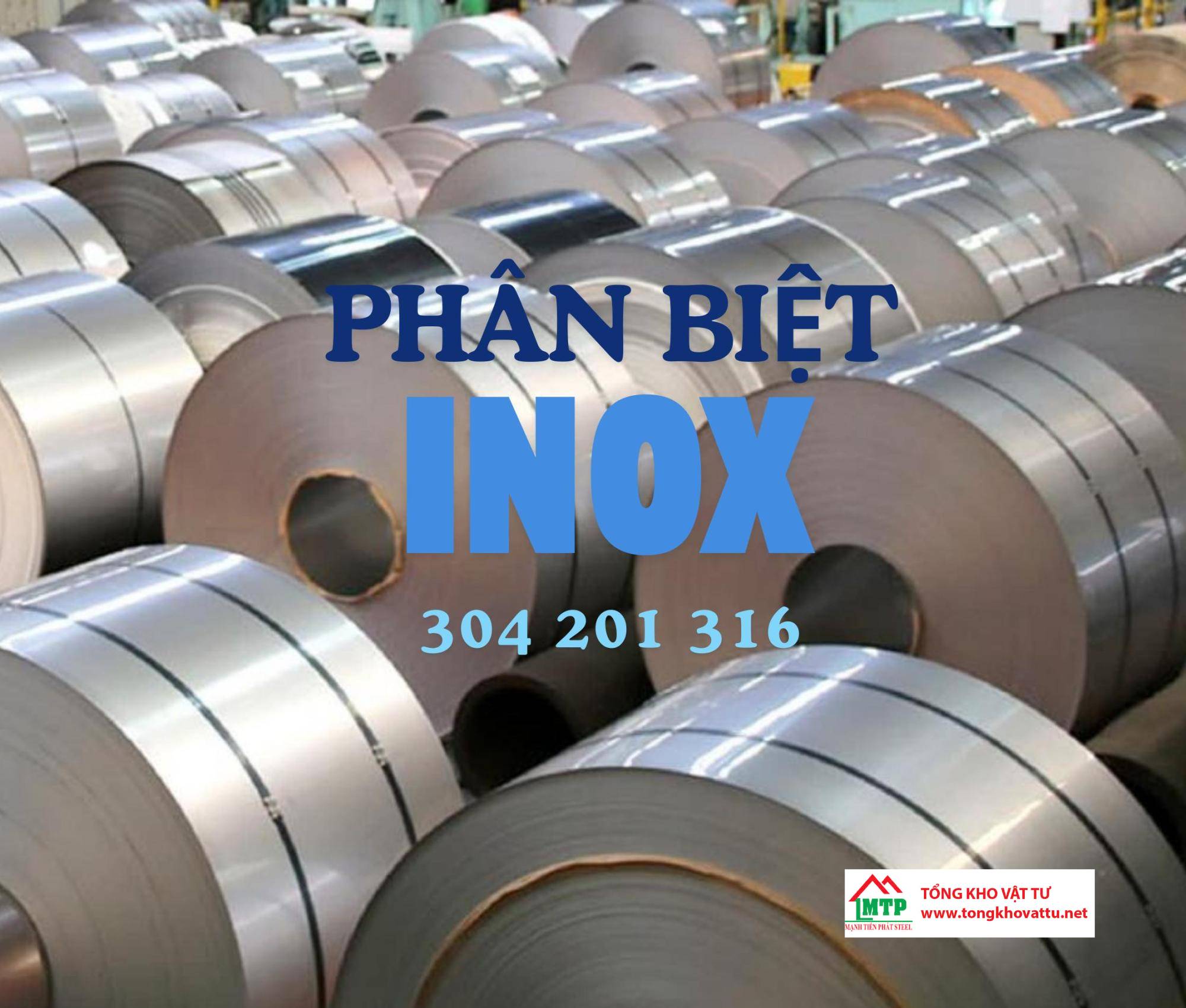 10 Cách Phân Biệt INOX 304 201 316