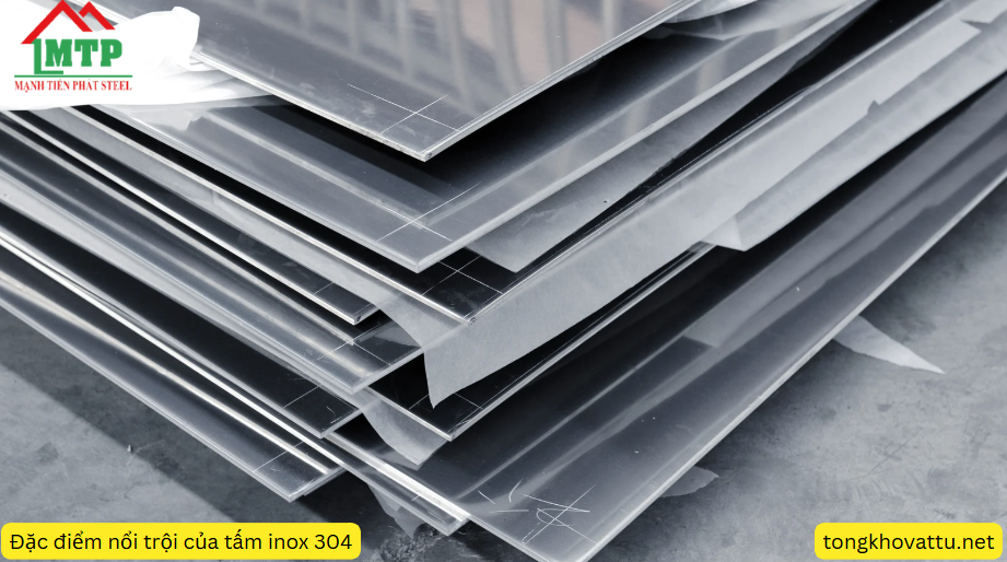 Đặc điểm nổi trội của tấm inox 304