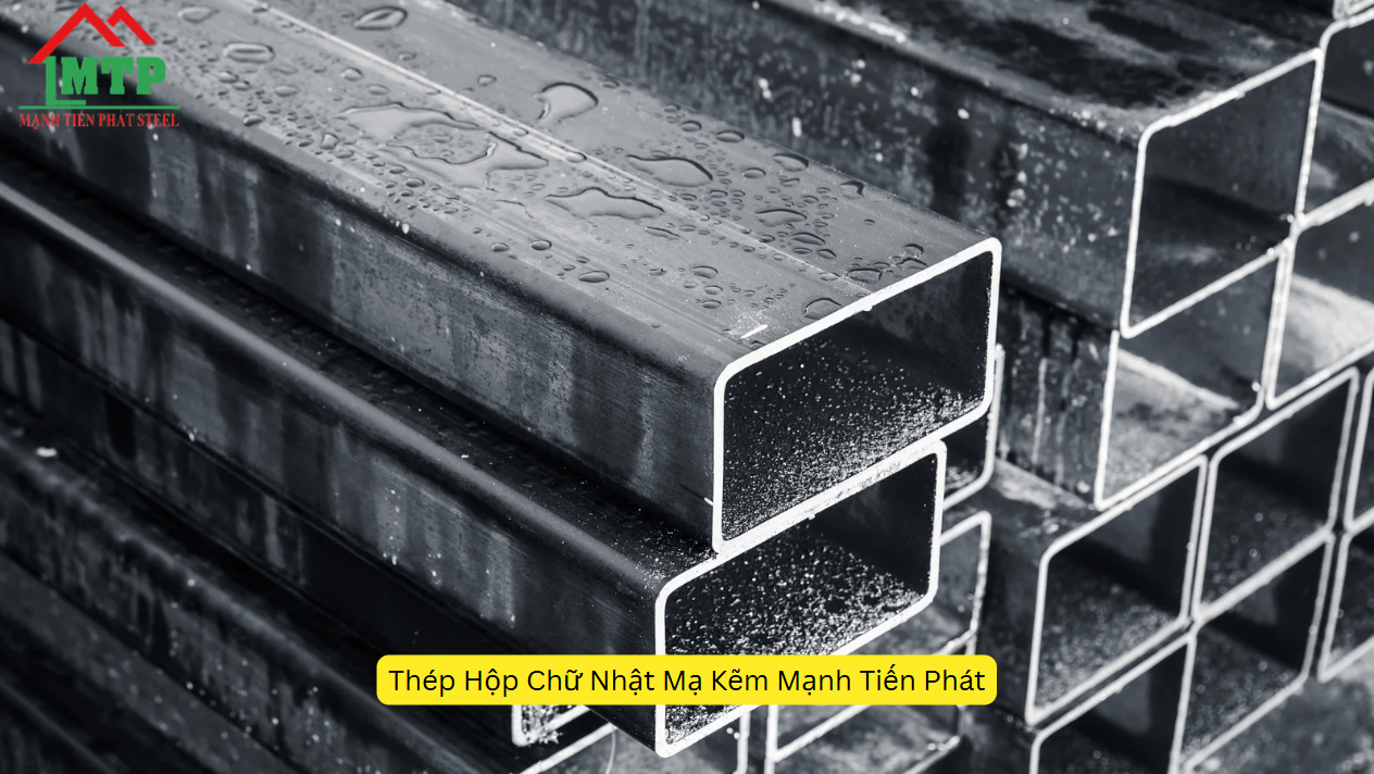 Thép hộp chữ nhật mạ kẽm