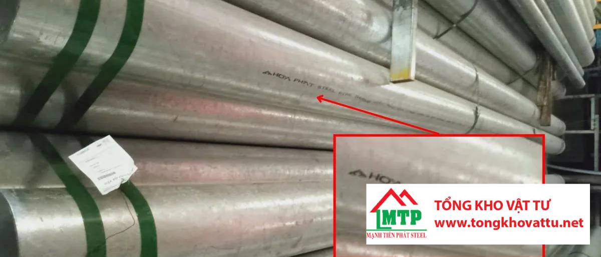 Cách phân biệt ống thép Hòa Phát chính hãng
