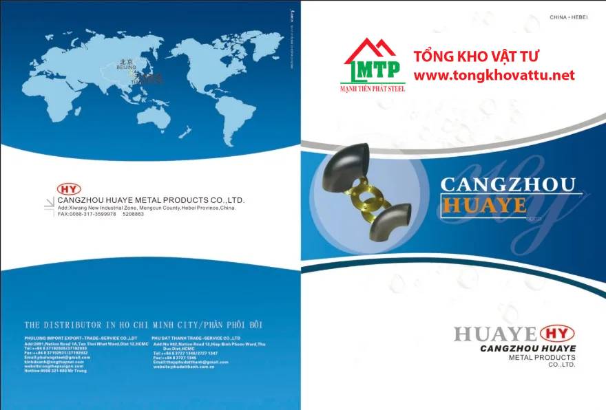 Catalog Cangzhou Huaye mới nhất