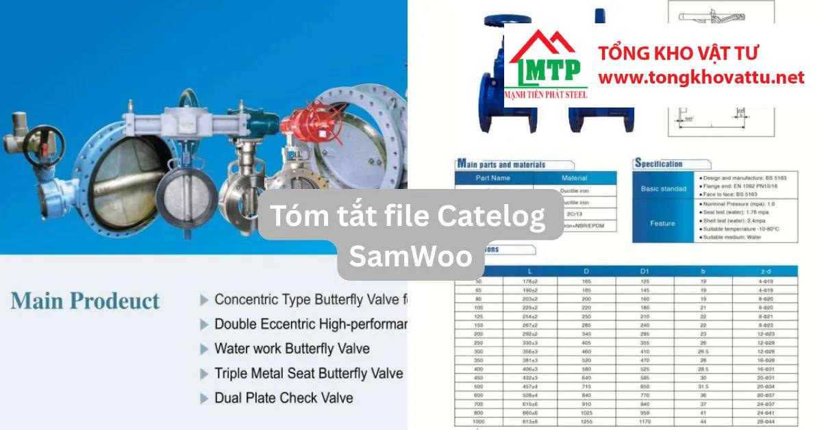 Catalog Samwoo: Tải phiên bản mới nhất