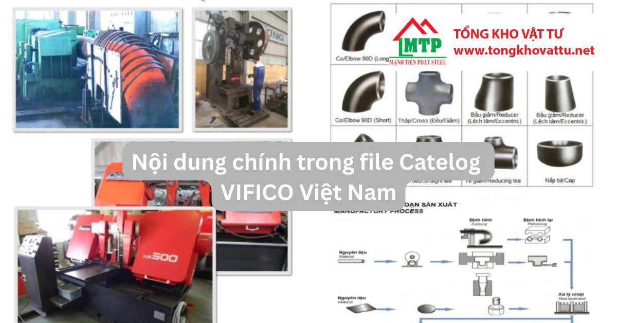 Catelog phụ kiện ống thép VIFICO Việt Nam