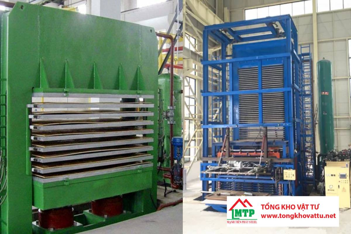 Chi tiết quy trình sản xuất ván ép phủ phim