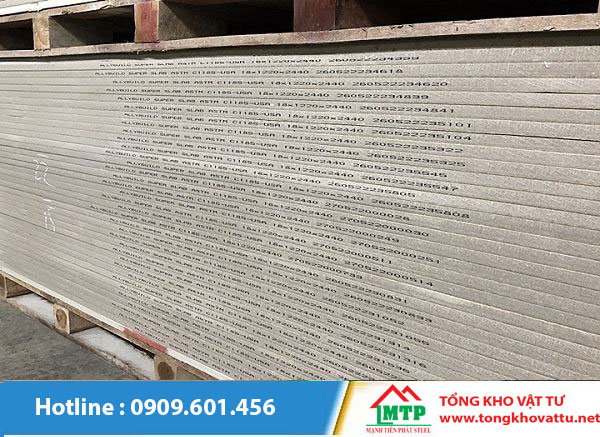 Bảng báo giá tấm cemboard AllyBuild mới nhất 2025