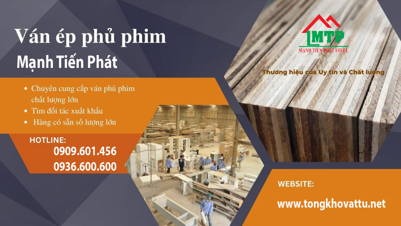 Giá ván ép phủ phim mới nhất 2025