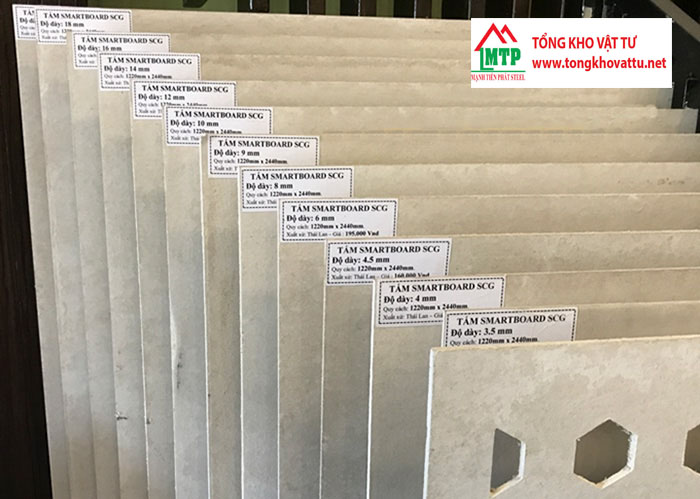 Tấm Cemboard kích thước