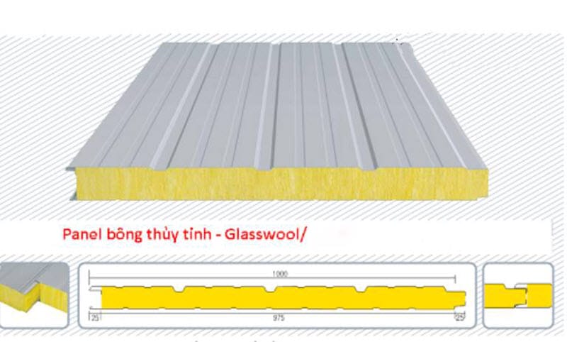 Kích Thước Tấm Panel Tôn Xốp