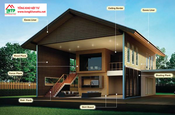 Kích thước tấm xi măng giả gỗ theo ứng dụng và báo giá chi tiết