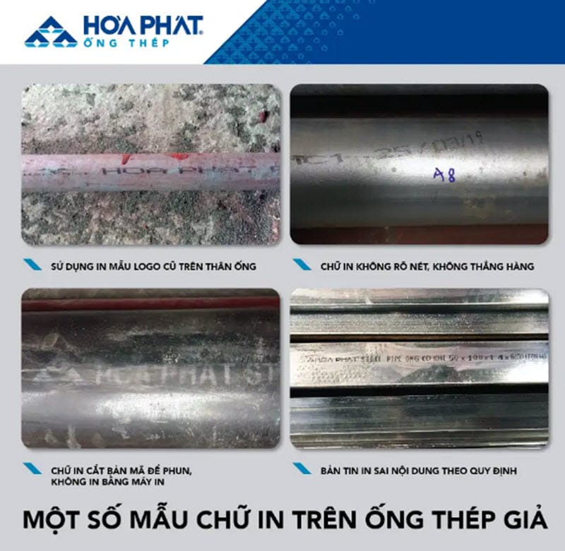 Ký Hiệu Sắt Hòa Phát & Dấu Hiệu Nhận Biết Thép Hòa Phát