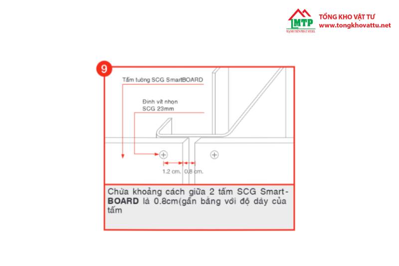 Hướng dẫn làm vách, làm tường bằng tấm Cemboard đảm bảo kỹ thuật
