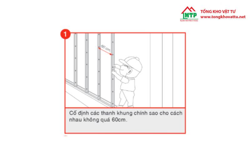 Hướng dẫn làm vách, làm tường bằng tấm Cemboard đảm bảo kỹ thuật