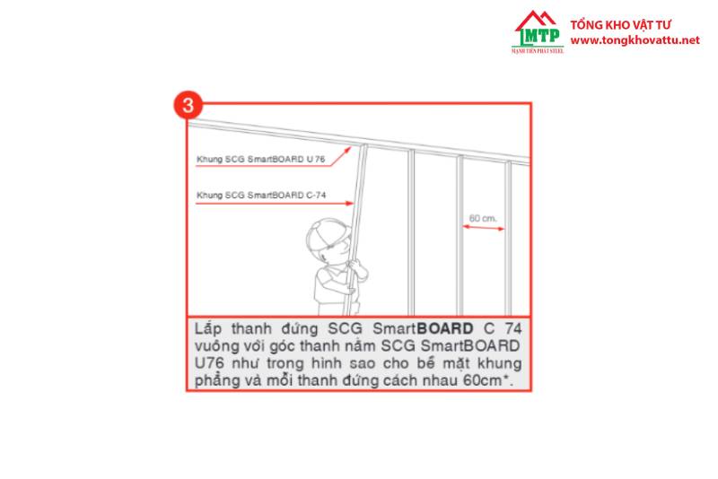 Hướng dẫn làm vách, làm tường bằng tấm Cemboard đảm bảo kỹ thuật