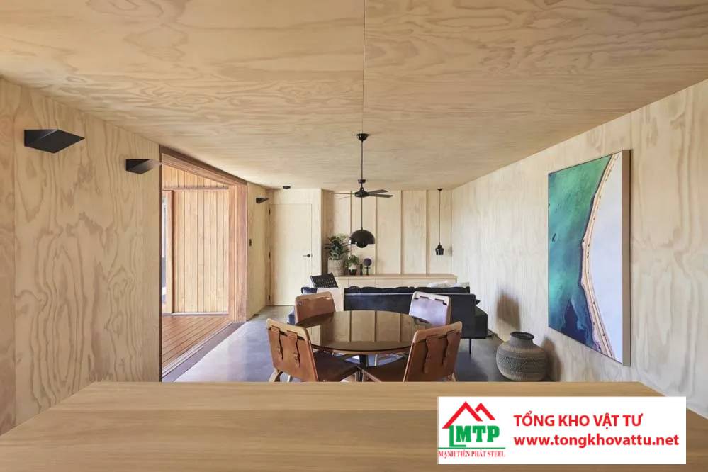 Lợi ích của việc sử dụng ván ép trong thiết kế nội thất