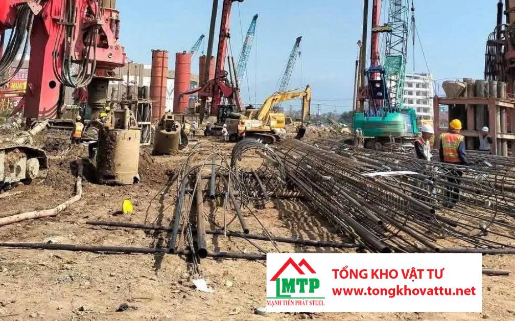 Lồng thép cọc khoan nhồi và Quy trình lắp đặt (dễ hiểu)