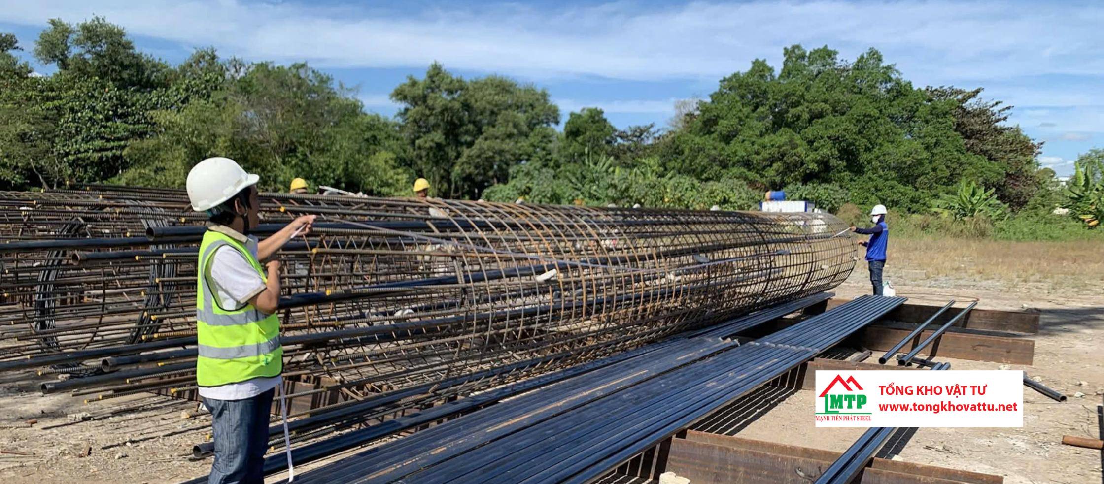 Lồng thép cọc khoan nhồi và Quy trình lắp đặt (dễ hiểu)