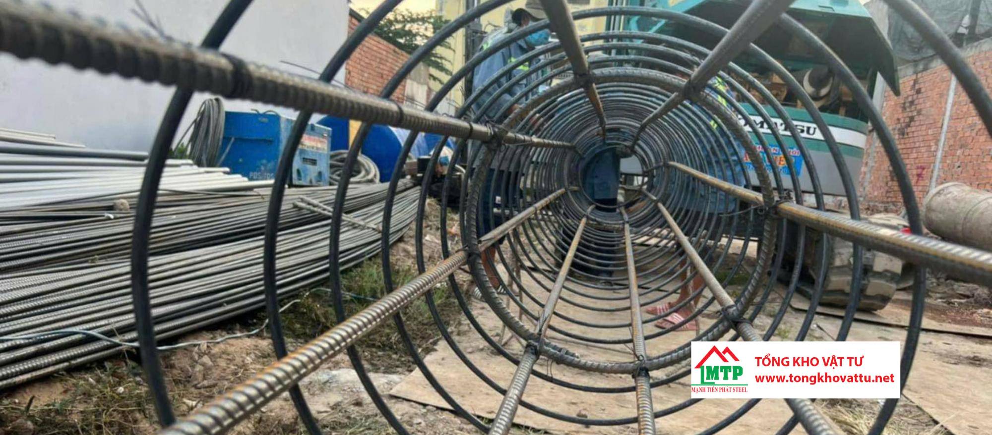 Lồng thép cọc khoan nhồi và Quy trình lắp đặt (dễ hiểu)