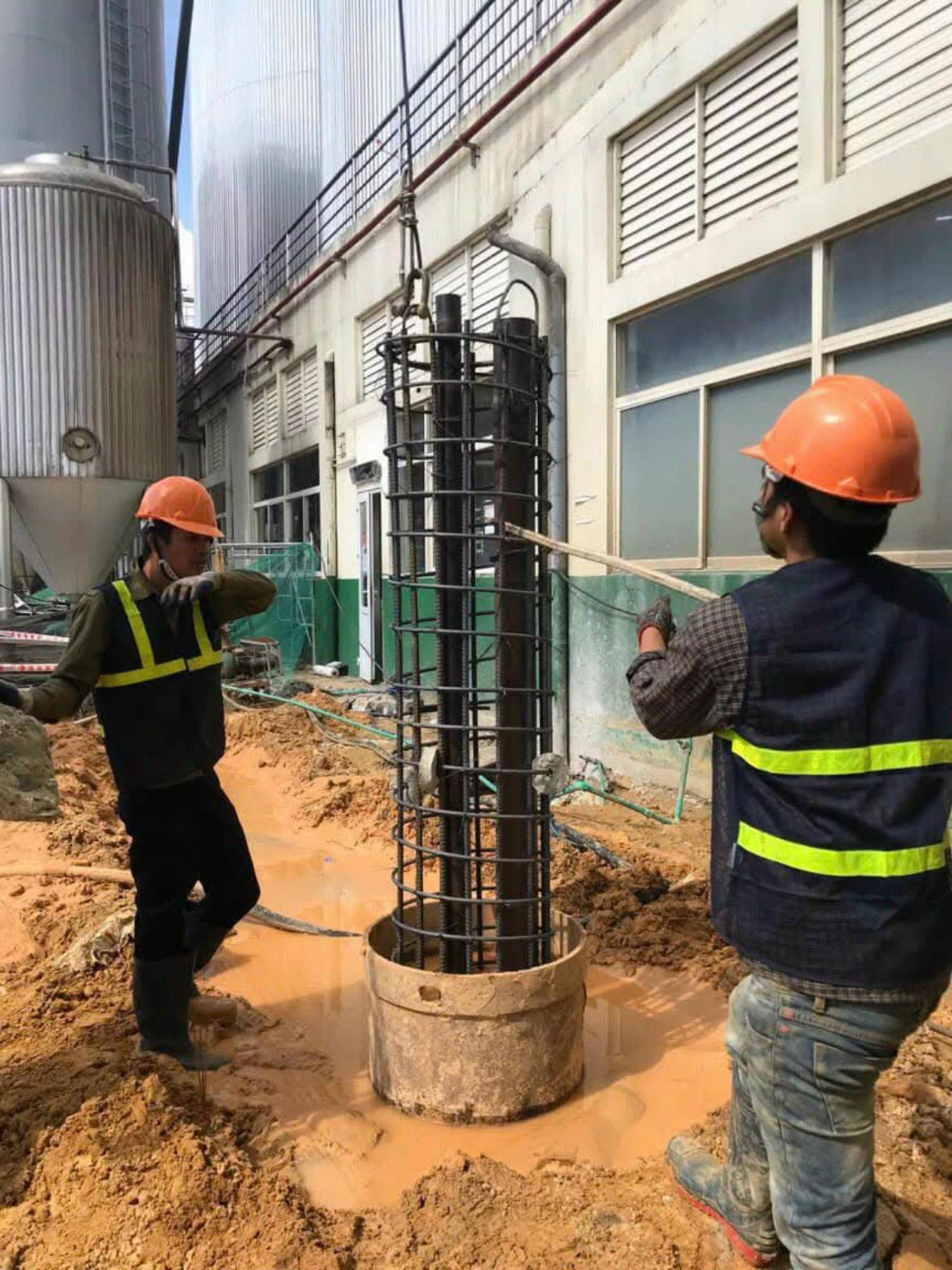 Lồng thép cọc khoan nhồi và Quy trình lắp đặt (dễ hiểu)