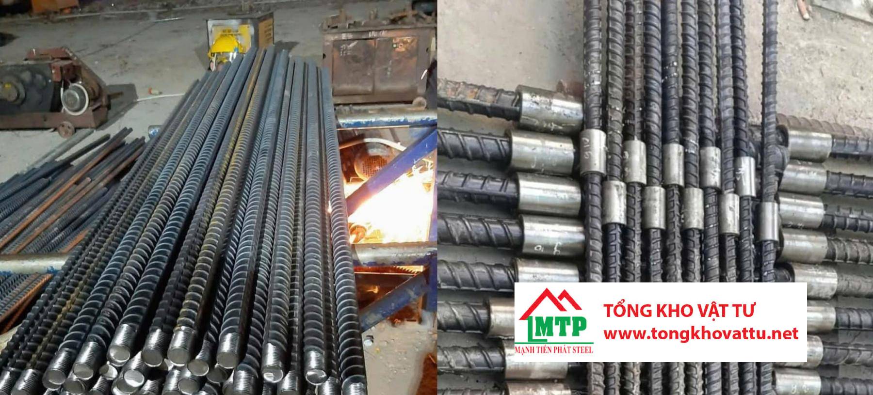 Nên tiện ren đầu thép tại xưởng hay tại công trường?