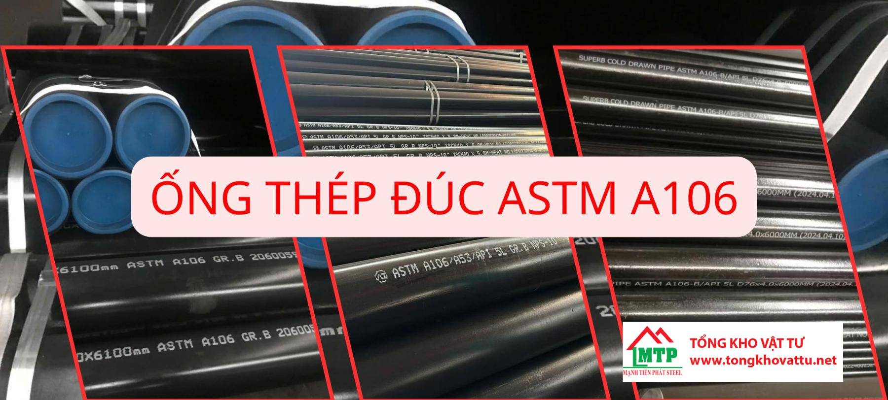 Ống Thép Đúc ASTM A106