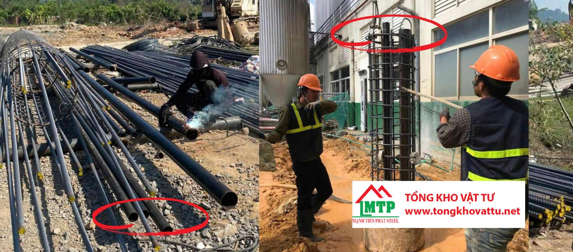 Phương pháp nối ống thép siêu âm cọc khoan nhồi