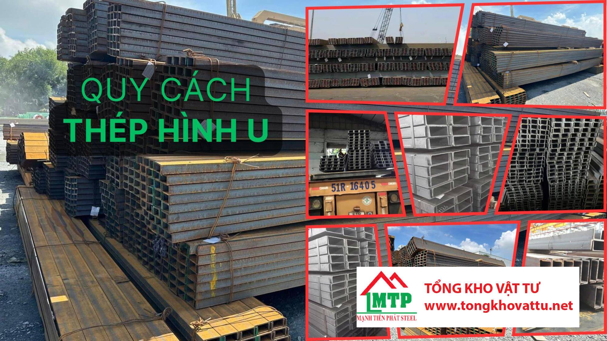 Quy Cách Thép Hình U từ U49-U400