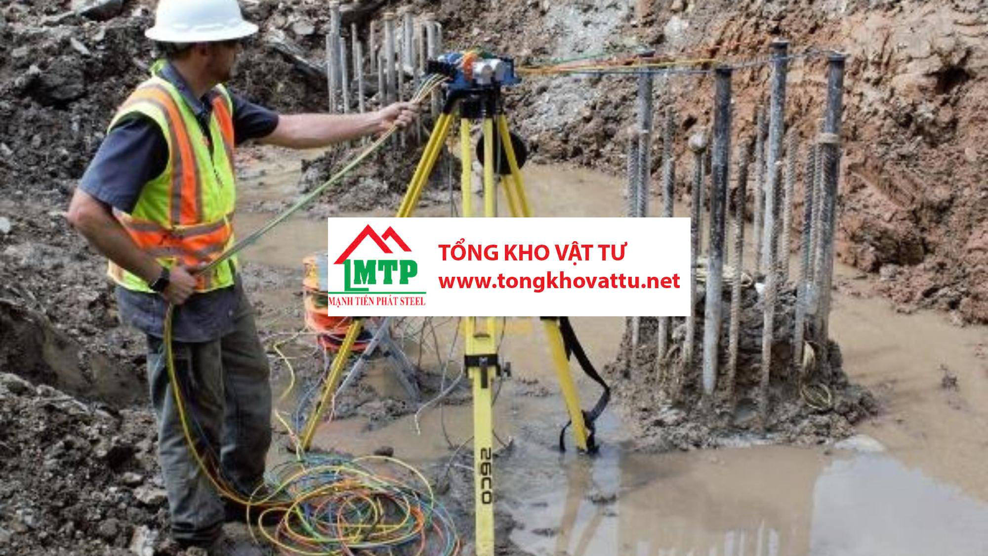 Siêu âm cọc khoan nhồi là gì ? Nguyên nhân gây khuyết tật cọc khoan nhồi.