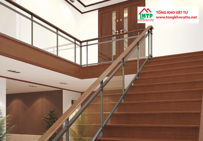 5+ điều cần biết trước khi chọn tấm xi măng giả gỗ ốp cầu thang