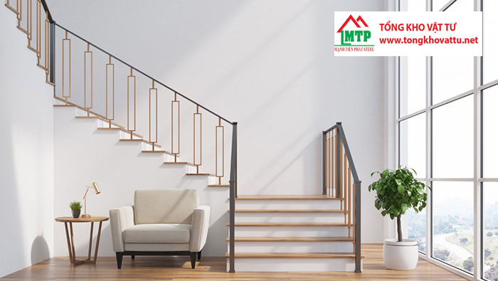 5+ điều cần biết trước khi chọn tấm xi măng giả gỗ ốp cầu thang