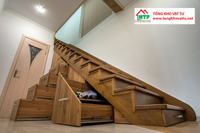 5+ điều cần biết trước khi chọn tấm xi măng giả gỗ ốp cầu thang