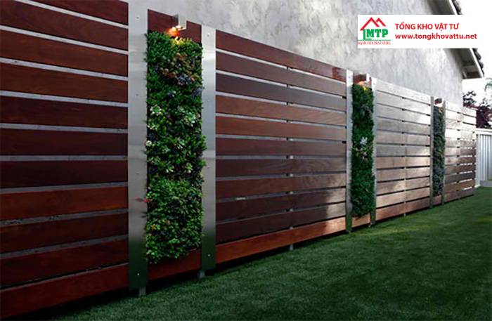 5 loại tấm xi măng làm hàng rào BỀN ĐẸP và cách thi công