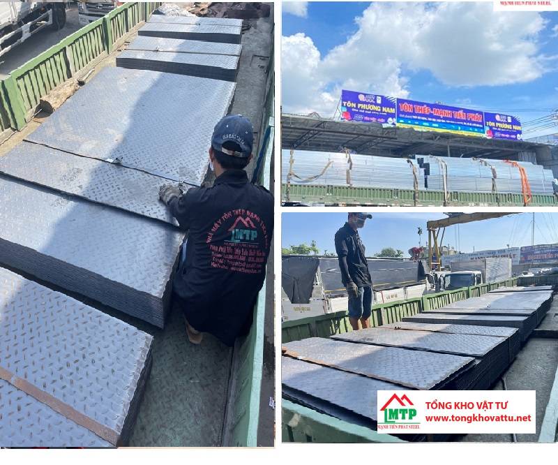 Thép tấm chống trượt A36