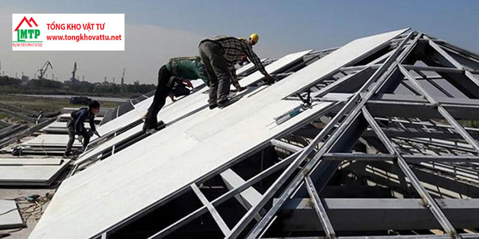 8 bước thi công mái bằng tấm Cemboard DỄ HIỂU – HIỆU QUẢ