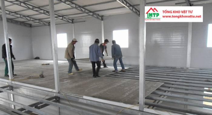 Hướng dẫn 8 bước thi công sàn Cemboard DỄ HIỂU – HIỆU QUẢ