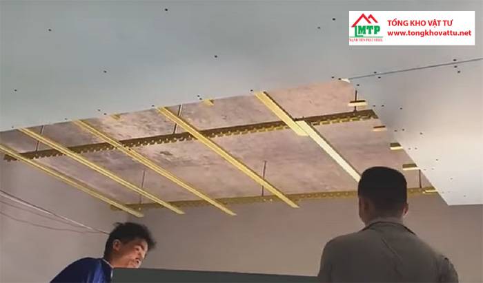 Thi công tấm Cemboard làm trần các loại Chuẩn, Nhanh!