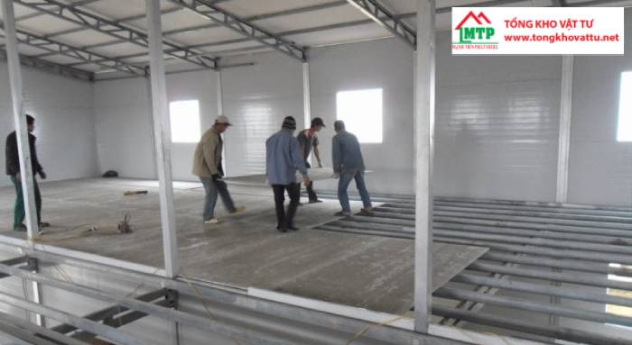 [HƯỚNG DẪN] Thi công tấm Cemboard làm Sàn – Vách – Trần – Mái cực nhanh