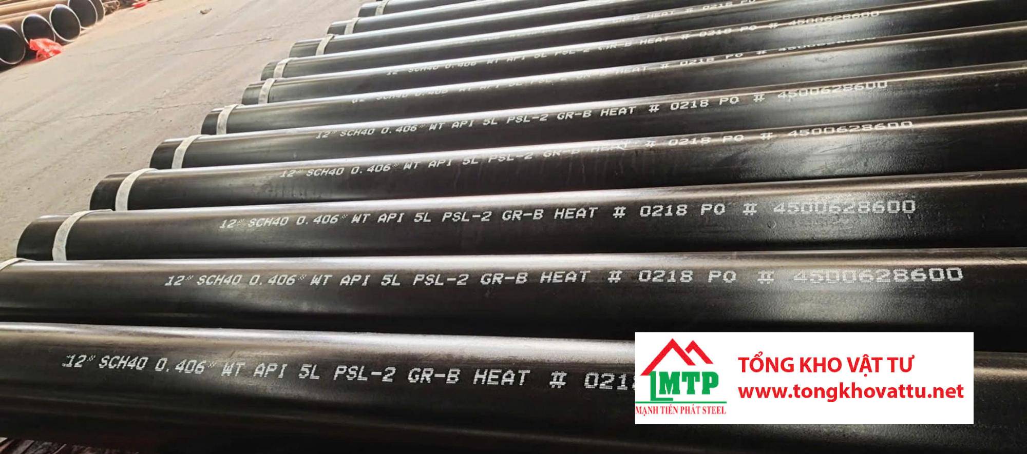 Tiêu Chuẩn Ống Thép Đúc SCH40 – Chi tiết kích thước, trọng lượng