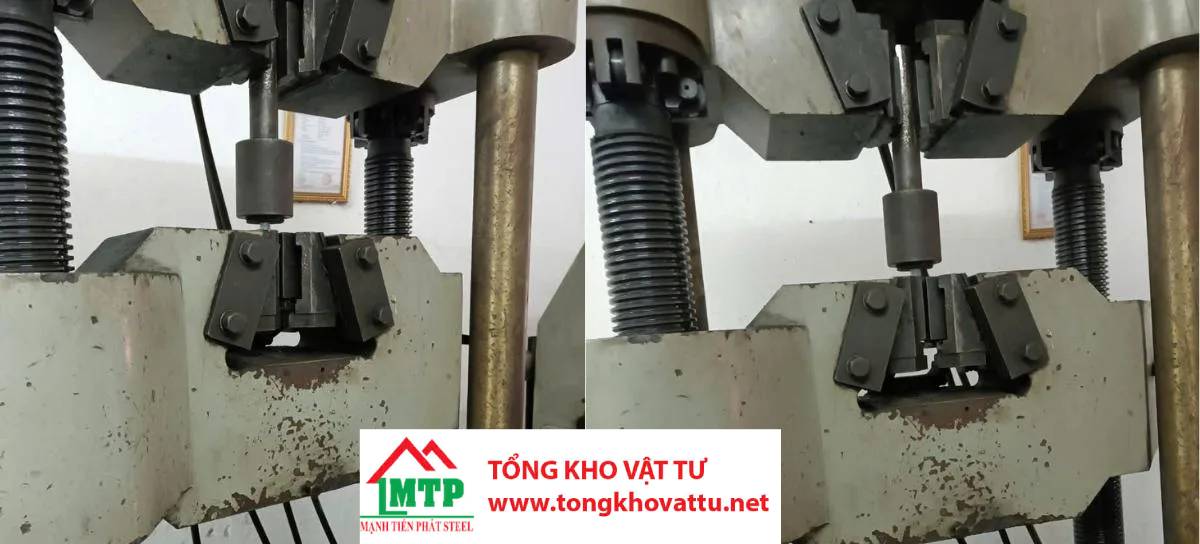 Tiêu chuẩn và thí nghiệm cóc nối thép
