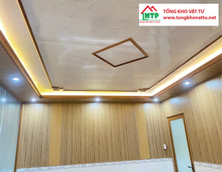 Tổng hợp 20+ mẫu trần phòng khách đẹp, tạo điểm nhấn ấn tượng cho ngôi nhà