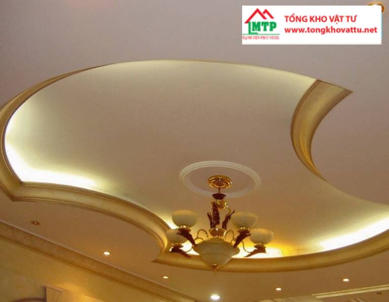Tổng hợp 20+ mẫu trần phòng khách đẹp, tạo điểm nhấn ấn tượng cho ngôi nhà