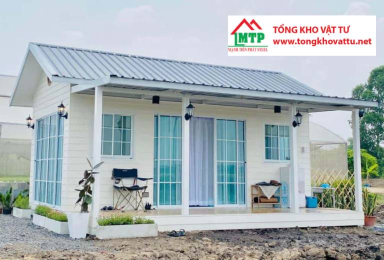 20+ Mẫu nhà tiền chế vạn người mê với TẤM XI MĂNG